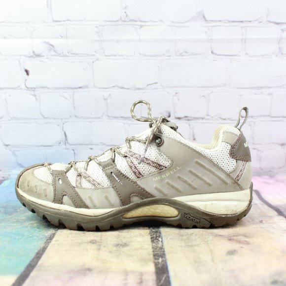 Merrell Shoes - Merrell Siren Sport 2 Elephant Pink Mesh Vibram Hiking Trail Shoes US 8